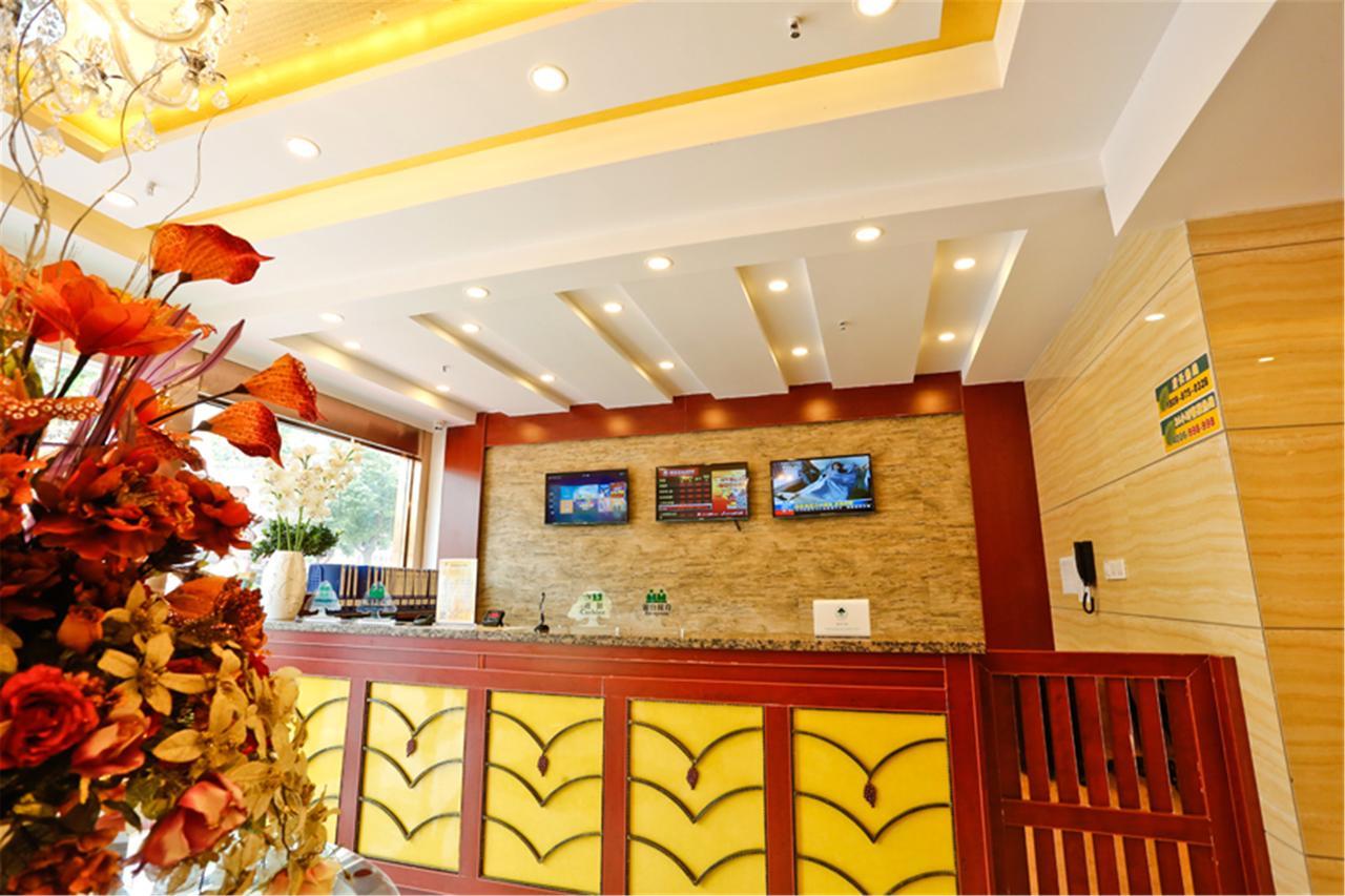 Greentree Inn Henan Hebi Hengshan Road Business Hotel Exterior foto