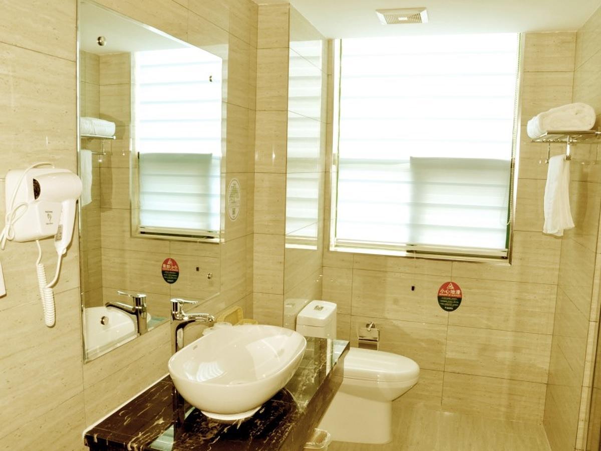 Greentree Inn Henan Hebi Hengshan Road Business Hotel Exterior foto