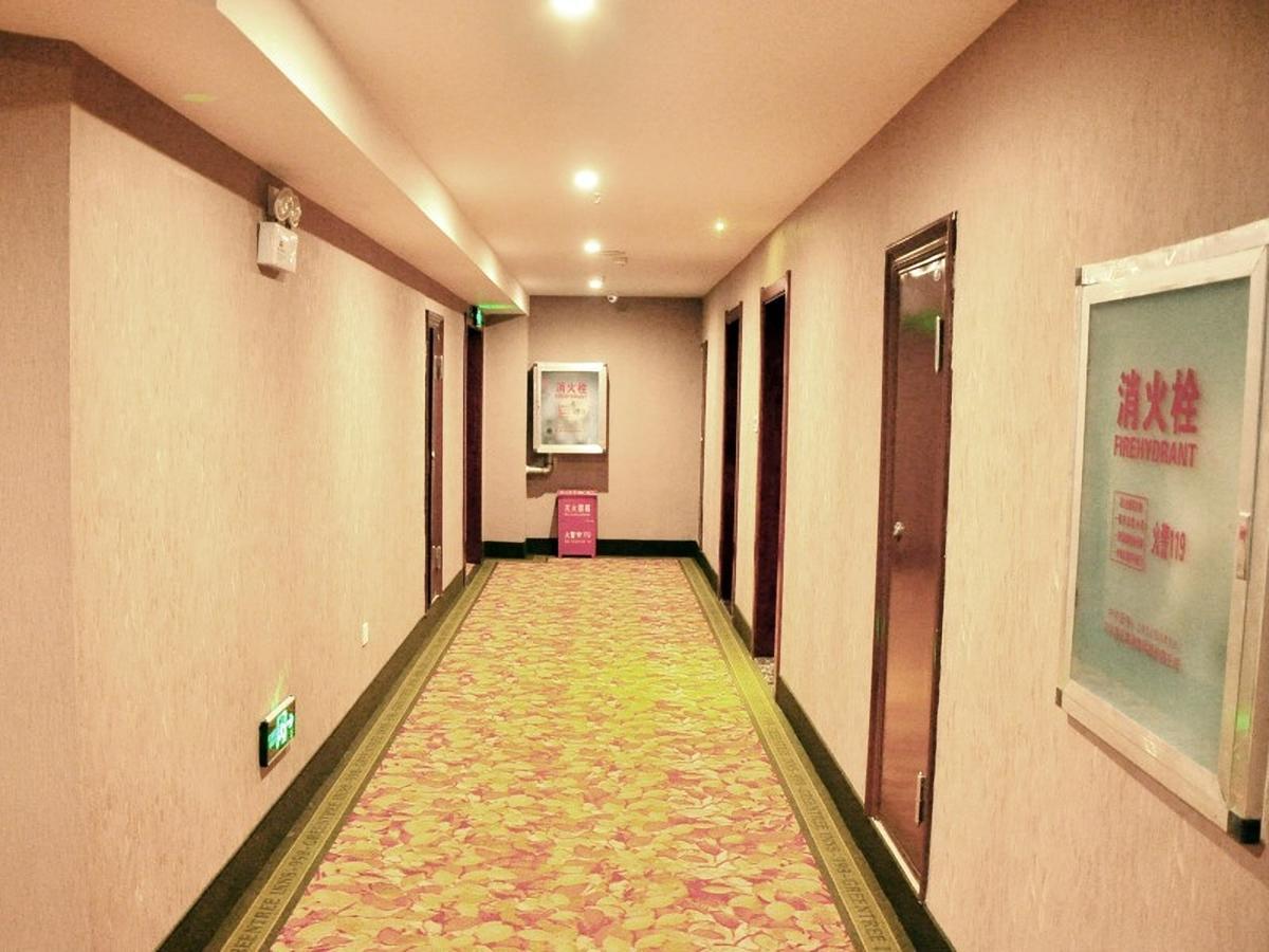 Greentree Inn Henan Hebi Hengshan Road Business Hotel Exterior foto